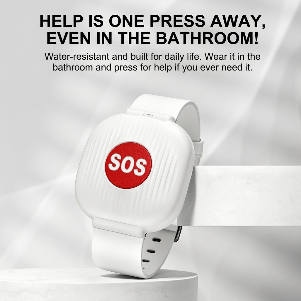 Emergency button bracelet for your loved ones