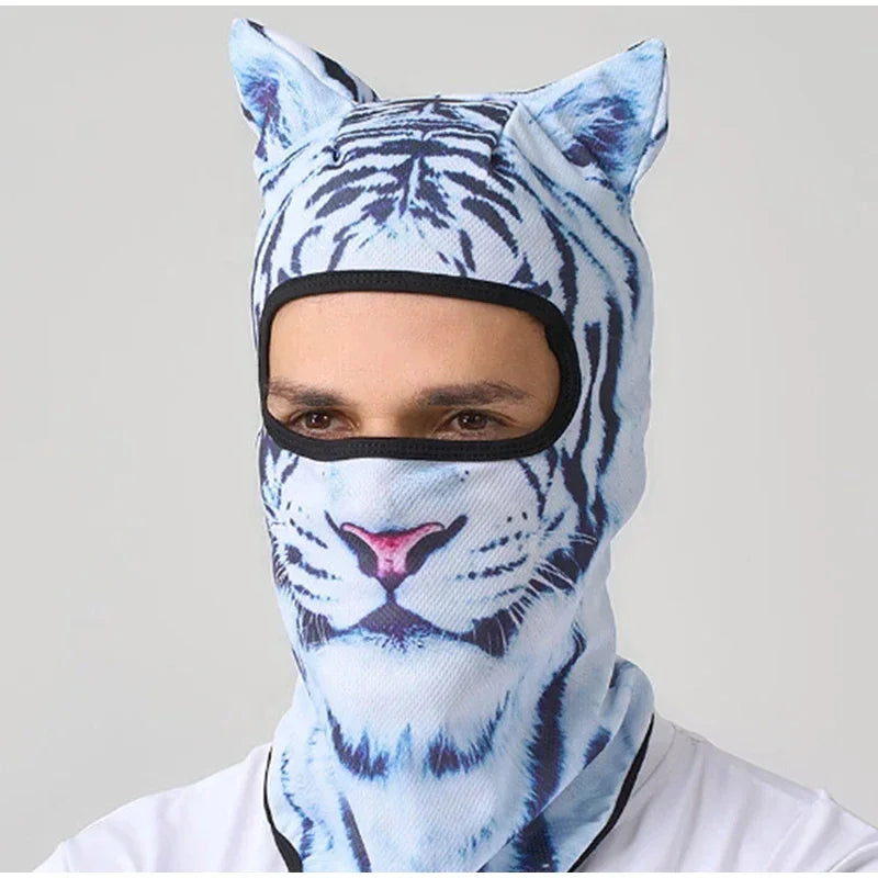 3D Cat Face Balaclava Mask