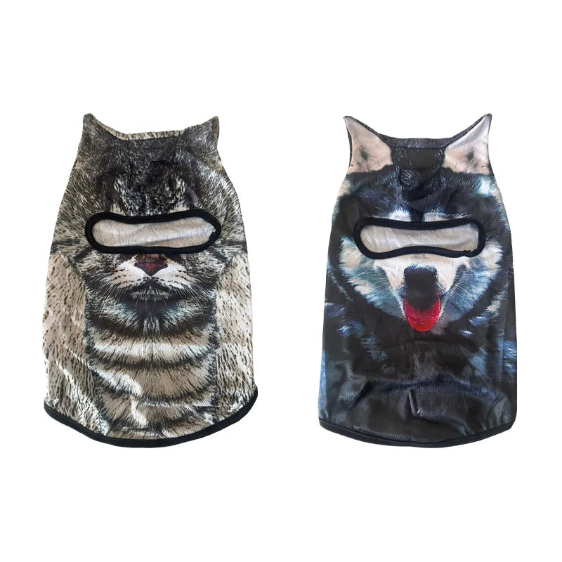 3D Cat Face Balaclava Mask
