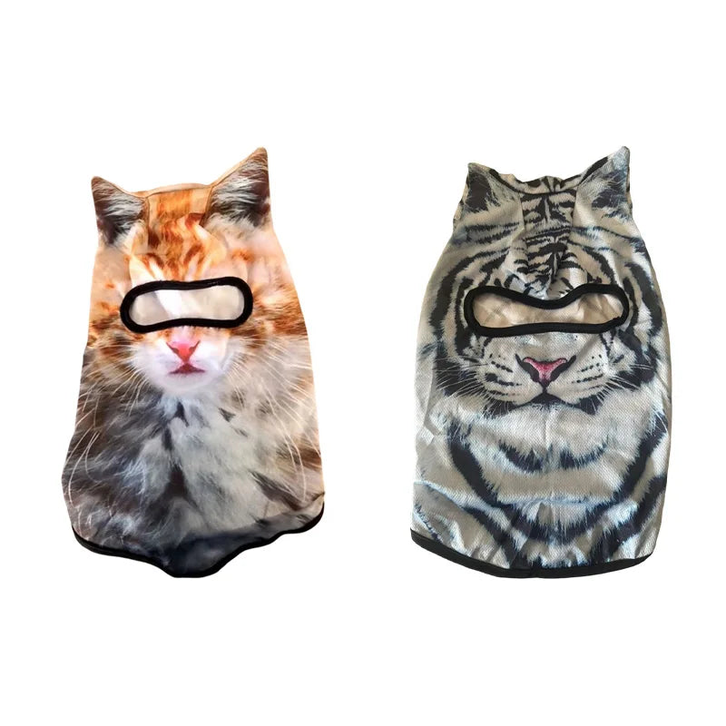 3D Cat Face Balaclava Mask