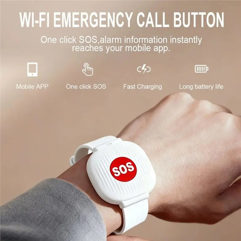 Emergency button bracelet for your loved ones