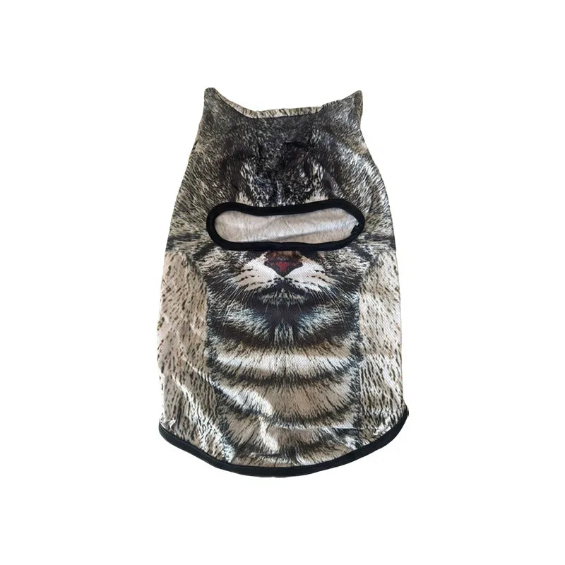 3D Cat Face Balaclava Mask